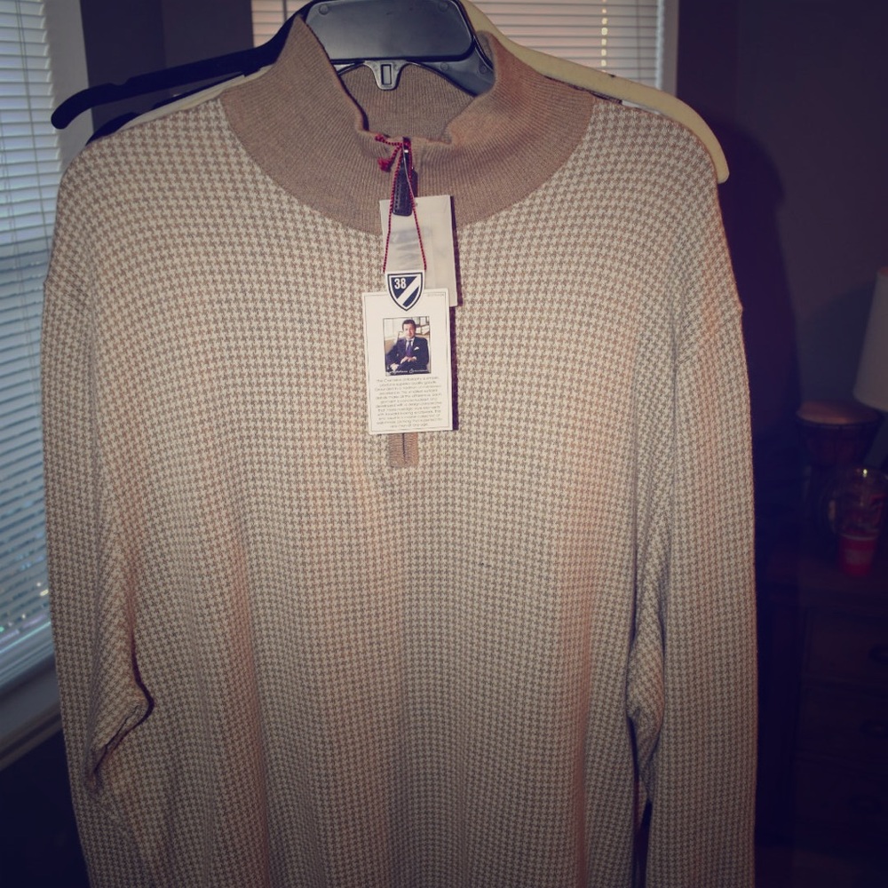 Cremieux Zip Sweater
